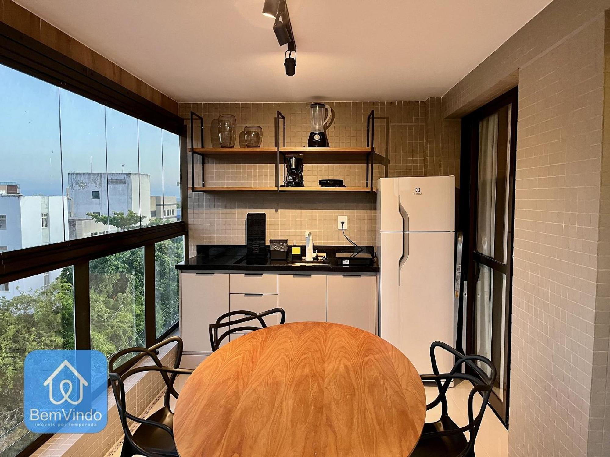 E Sala Confortavel E Completo Na Ondina Apartamento